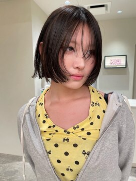 ルノ(RUNO) ショート・ボブレイヤー/レイヤーカット/顔周りレイヤー/20代