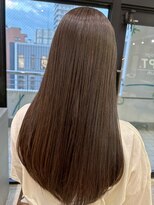 セプト 天神大名(SEPT.)&nbsp;ロング 髪質改善カラー ベージュカラー ココアベージュ 艶髪