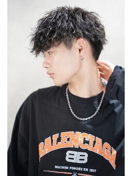 『メンズ梅田美容室』王道マッシュ