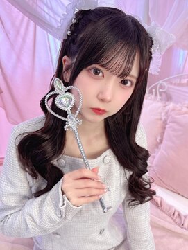 リルミー(Lilme) 橋本菜々子ちゃん編み上げハーフツイン*まゆ/大須 /矢場町