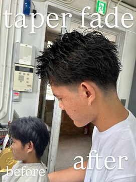 ハングアウト(Hangout) テーパーフェード/短髪/沖縄/那覇