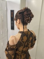 クリアリティ ヘアーサロン 京都駅前本店(clarity hair salon) 【ふわふわアップ】お呼ばれヘア/結婚式ヘア/ヘアセット