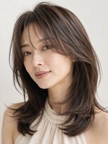サーカス バイ ビュートリアム 青山(CIRCUS by BEAUTRIUM)&nbsp;上品 綺麗 大人女性 レイヤー ミディアム 40代 50代 表参道 青山