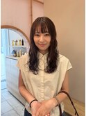 抜け感レイヤーパーマ