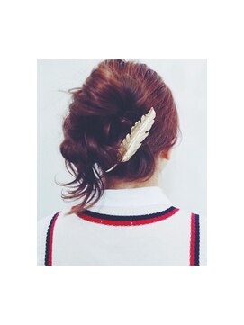 マウロア(MAULOA) 【MAULOA hair】かみあそび。。まるをいっぱい集めてみました。