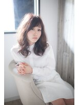 リラ(Lila)&nbsp;ラベンダーベージュふわミディ