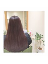 ナノハナ&nbsp;鹿沼で唯一本格ヘッドスパが出来る美容室　サラサラストレート