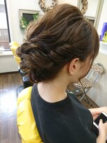 アミーバイオアシス(Amie by oasis)&nbsp;ねじり編みアップスタイル