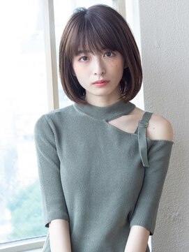 アフロート ディル(AFLOAT D'L) 【AFLOAT 晃輔】20代30代大人可愛い丸みひし形ボブ 髪質改善