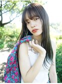 さらツヤモテ髪ストレート
