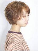 【松戸BULL】透けるショートボブ☆orange