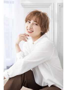 トティア 福島(Totia) 【Totia福島】大人かわいいショート×ことりベージュ