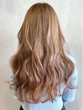 アイティー バイ アルバム 浦和店(IT by ALBUM) ピンクベージュ_ボブルフクールショート_ba310983