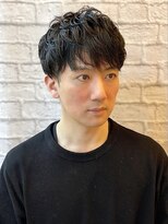 ヘアサロン 銀座マツナガ新宿店(hair salon) 重ためマッシュ×スパイラルパーマ