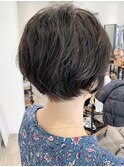 【I.】少し動きのあるショートボブスタイル 川口