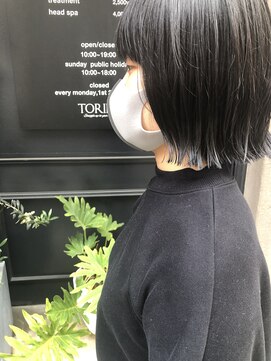トリコ(TORIKO) ブルー × ブラック【TORIKO】riho