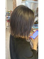ルーナヘアー(LUNA hair)&nbsp;『京都 ルーナ』外ハネ レイヤーボブ 【草木真一郎】