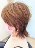 ショート#ウルフマッシュ