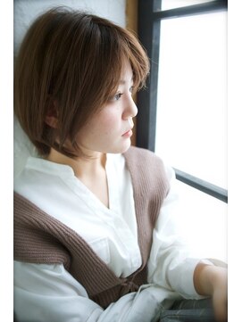 クレドガーデン 西新井店(CRED GARDEN) ナチュラルくびれショート×ショコラグレージュ【西新井】