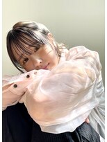 ビューティブロー ビービー(Beauty Blow B.B)&nbsp;ショートボブダブルカラーデザインカラーアッシュ