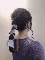 タエビスアリッサム(Taebis Alyssum)&nbsp;お呼ばれヘアセット