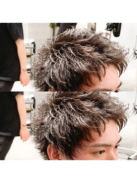 ゴールド 京都(GOALD) 波打ちスパイラルツイストスパイラル束感アップバング