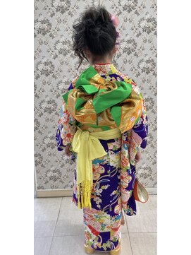 ルシエル バイ カトレアグループ(Le Ciel) 祝☆七五三 セミロング