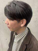 フイ 代々木(Hui) メンズ/アップバング/ツーブロックマッシュ/束感ショート/波巻き