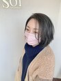 ヘアークリエイションソイ(HAIR CREATION SOI) ワンブリーチで透明感たっぷりのグレージュカラーに☆