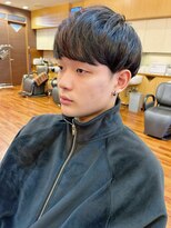 かっとはうすウィズ(With）&nbsp;柔らかメンズスタイル！クセを活かしたマッシュヘア！！