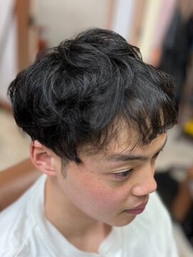 アポロカットステージ 相模大野店 アップバング/ツーブロックマッシュ<理容室>[メンズ/相模大野]