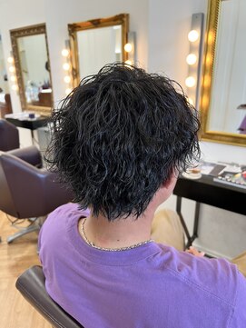 コワファースト  させぼ五番街店(COIFF1RST) 波巻きパーマ×ウルフStyle☆