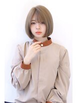 オーロ 西大寺店(ORO)&nbsp;ミルクティーベージュのナチュラルスタイル