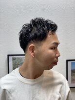 スウェル 船橋店(Swell)&nbsp;ハイライト/マッシュパーマ/束感/波巻き/メンズ