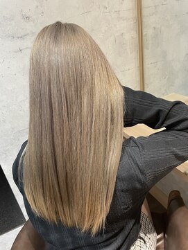 アフィナー(Afinar) shoyaオリジナル☆ミルクティーグレージュ