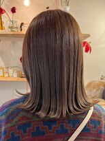 ミルヘアデザイン(mil hair design)&nbsp;ミルクティーベージュダブルカラーインナーカラーハイライト