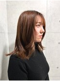 イメチェンスタイル/フルバング/似合わせカット//東銀座