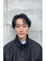 ウェイズ(WAYS)&nbsp;センターパート　スパイラルパーマ