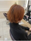 ★くびレイヤーエモージュ前髪マチルダボブインナーグレージュ