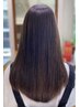 【髪質改善No.1】カット＋キュアチェンジストレート￥11,000