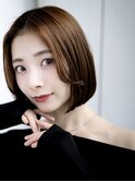 20代30代大人かわいいナチュラル暗髪エアーストレートヘア