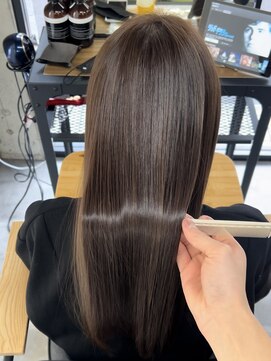 ノア 奈良駅前店(NoA) 艶髪縮毛矯正　艶髪ケアストレート　uptogloss 奈良髪質改善