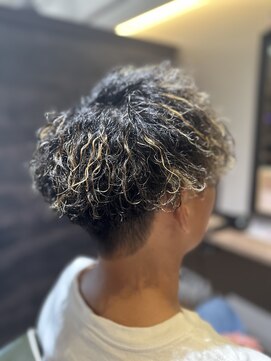 エクファフォーメン(EX-FA FOR MEN) ダークアッシュ/ニュアンスパーマ/韓国マッシュ/スペインカール