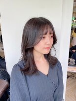 ラヴィズム(LUVISM) ◎韓国ヘアー顔周りレイヤーおくれ毛前髪万代新潟