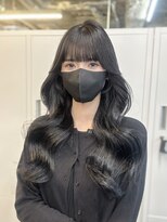 アリュウル 表参道 青山(Allure) 艶たっぷり!グレーブラック×韓国レイヤーカット◎【KAKO】