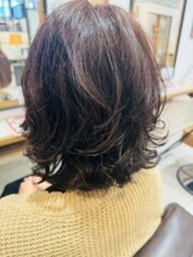 アース 鹿児島天文館店(HAIR&MAKE EARTH) ふんわり仕上がるグッラツパーマ