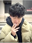 ツイストスパイラルパーマ×前おろし