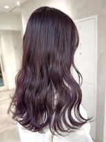 ハオ(hao)&nbsp;【hao渋谷】akane ピンクカラーフェミニンロング10代20代30代