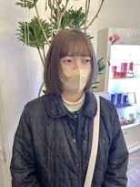 ラドンナ(LA.DONNA) layer bob × creamy beige