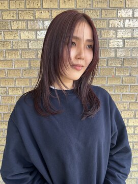 ロールアップスリーブス(ROLL UP SLEEVES) deep red